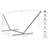Blanco 2 Person Spreader Bar Hammock with Stand-634776433