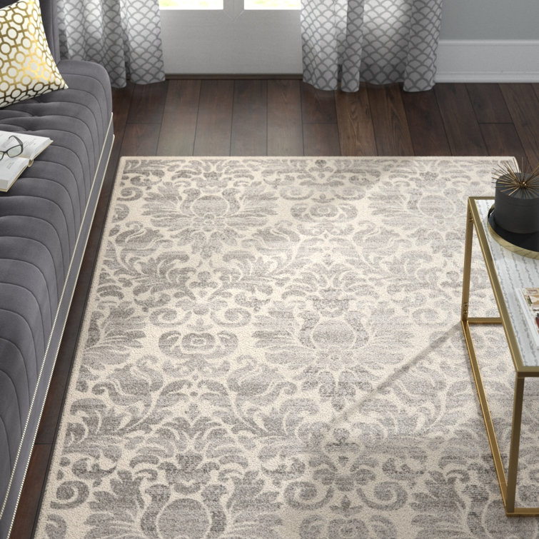Dominy Porcello Performance Damask Rug