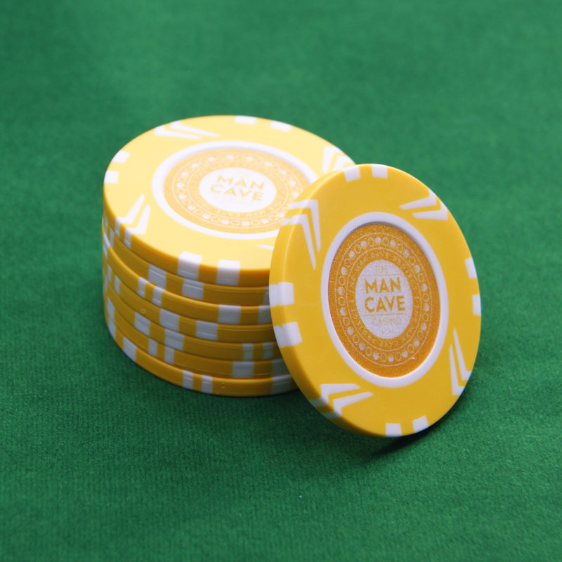 The Man Cave Project Plastic Poker Chips