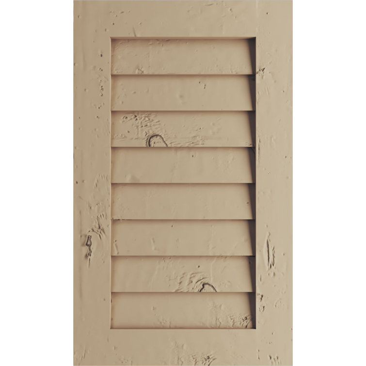 Évent rectangulaire en faux bois Timberthane