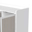 Armoire à chaussures multifonctionnelle avec tablettes réglables, tabouret et tiroir rétractable, offrant un rangement flexible pour divers articles et une conception peu encombrante