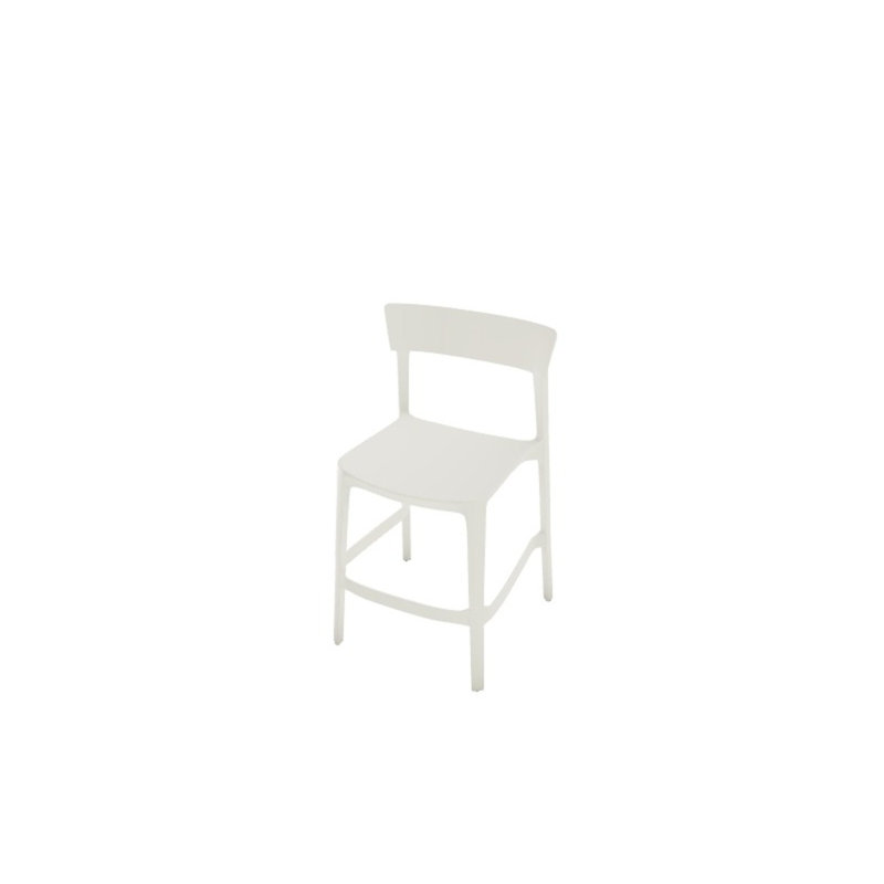 Tabouret empilable Skin by Archirivolto, Chanvre mat