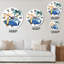 Ensemble de surf océanique - Horloge murale nautique et côtière-465403695