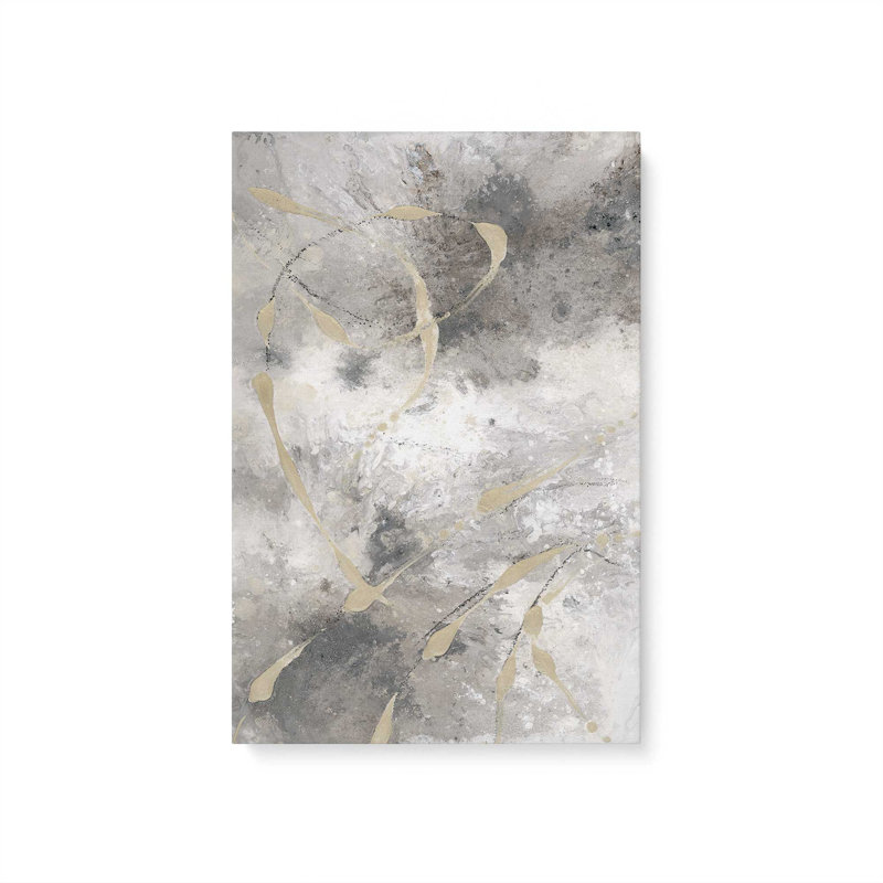 «Gilded Whispers», impression sur archives, Toile tendue, H 18 po x l 12 po x P 1,25 po