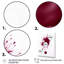 «Magenta Paint Drop On White», reproduction d'art sur toile-1643589014-1643589013