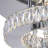 20-Inch LED Flush Mount Ceiling Light – Chrome Finish with Crystal Accents