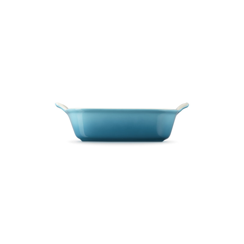 Le Creuset Heritage Stoneware Square Dish, White, 3 qt.