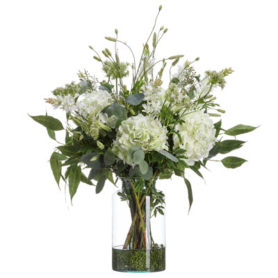 38 pouces d'hortensia / tubéreuse / q.anne