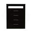 Commode Atlanta, chambre à coucher, noir-38865717