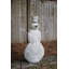 The Holiday Aisle® Modern Decorative Metal Snowman In Gray