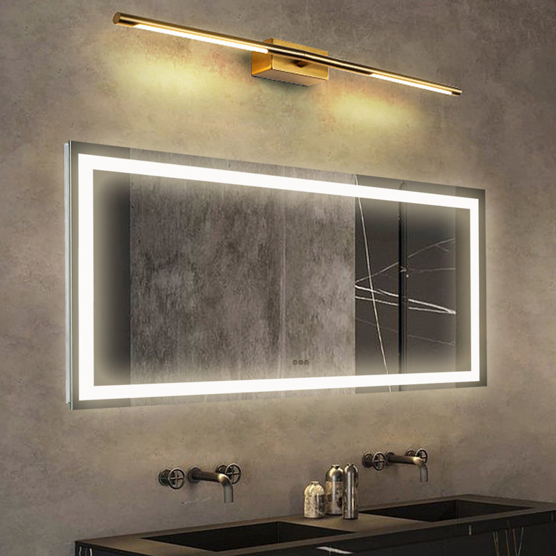 Miroir de salle de bain DEL, 84 po x 32 po