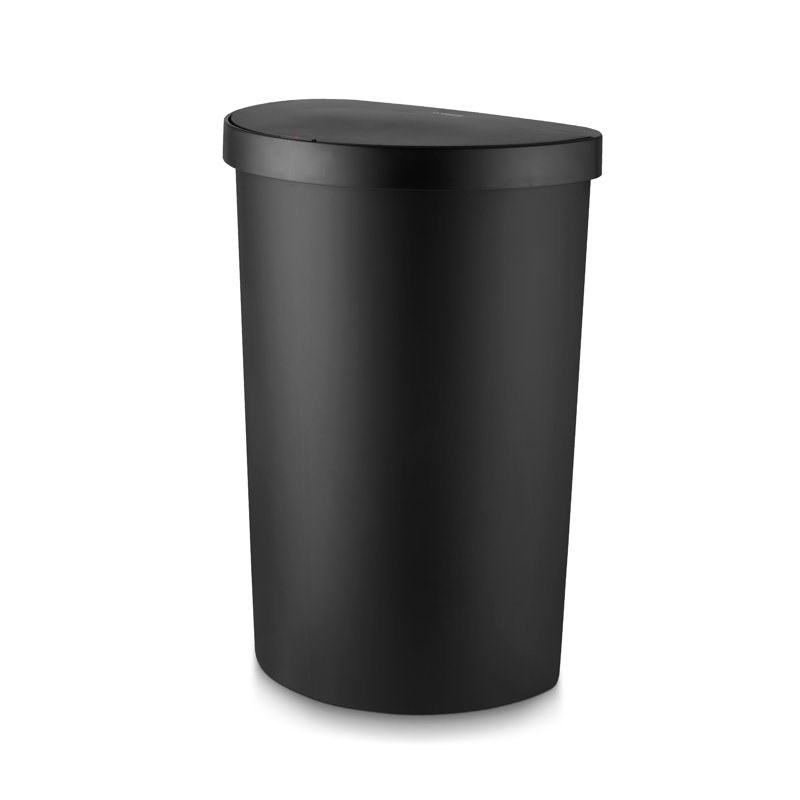 50 Litre Motion Sensor Recycling Bin, Black