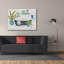  «Botanical Bathroom 1» par Courtney Prahl, art mural sur toile, 54 po x 40 po-1171231081