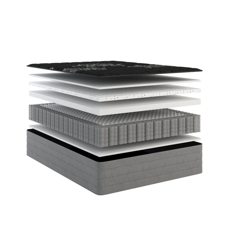 Grand matelas matelassé ferme 14 po, Queen