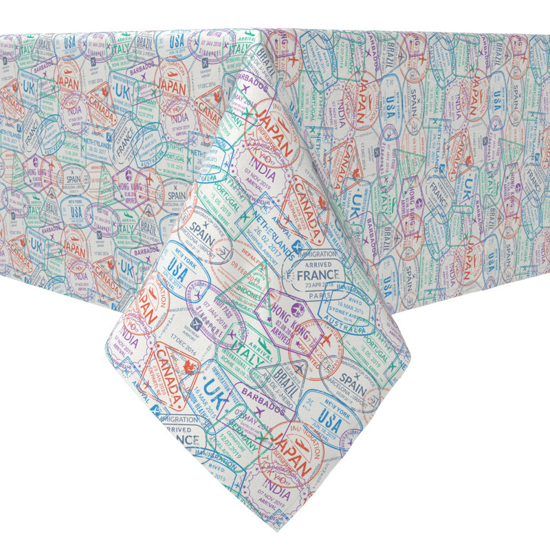 Rectangular Cotton Twill Table Runner