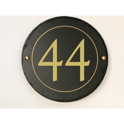 Easingwold 24cm H Stone House Number