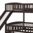 Bunk Bed With Slide,Fence And Ladder-415820309