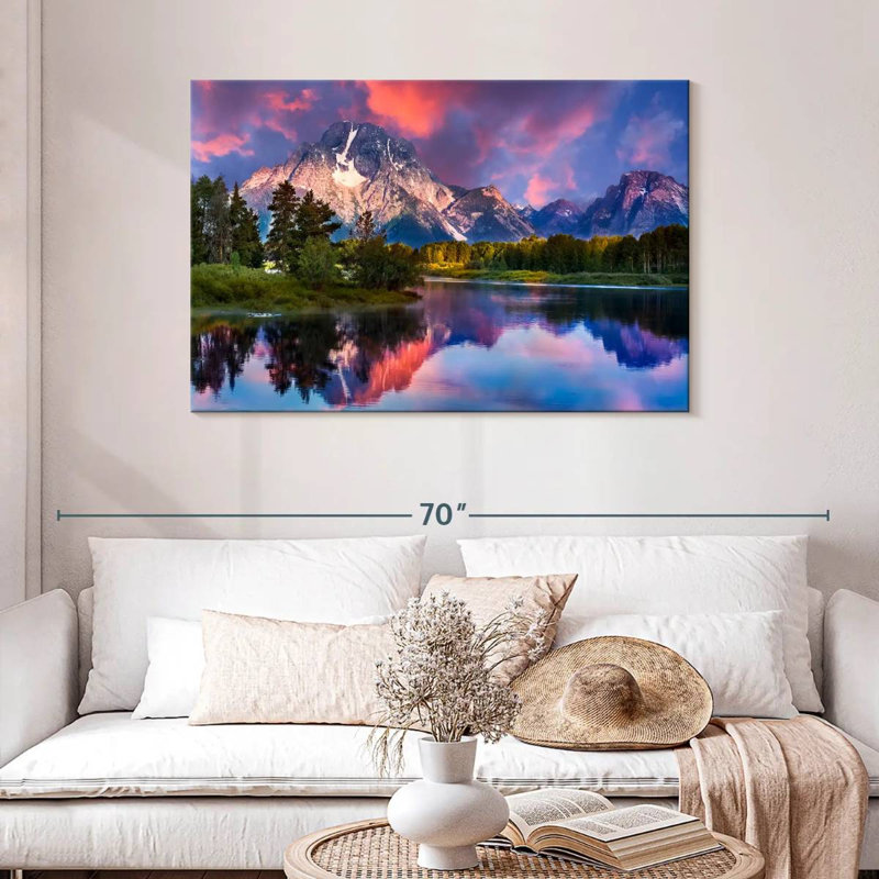 Alvord Oxbow Bend Sunrise Sky, H 30 po x l 45 po