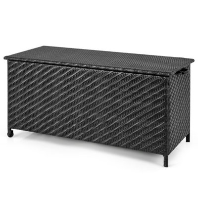 85 Gallon Outdoor Storage Box With Removable Liner And Universal Wheels by Spiritual Realm