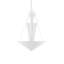 Empyrean 1 - Light Wrought Iron LED Chandelier