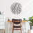 Metal Circle Abstract Hanging Dimensional Sculpture-111379093-111379094