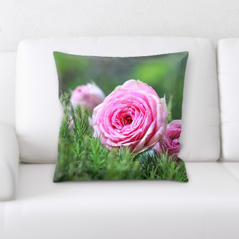 Coussin rose