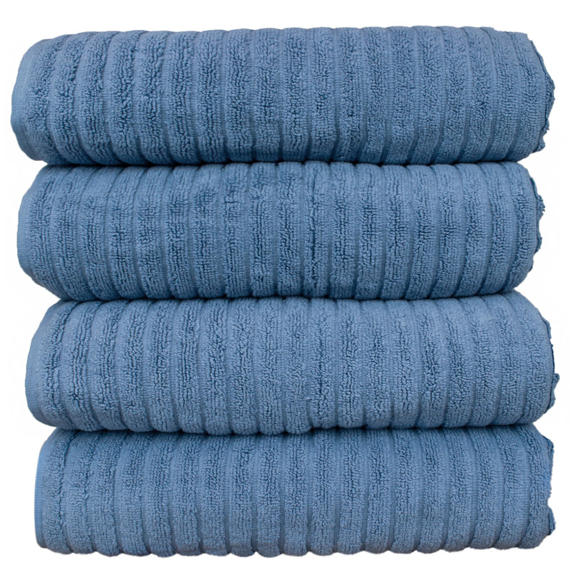 Serviette de bain en coton Metivier, Wedgewood