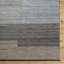 Rectangle tissé à la main Campbelle Patchwork tissé à plat recyclé P.E.T. Tapis intérieur / extérieur gris-1482640964