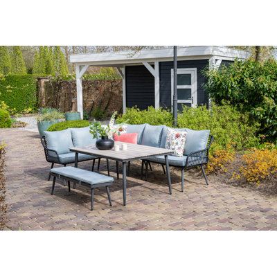 Modbury 8 - Person Deep Seating with Cushions