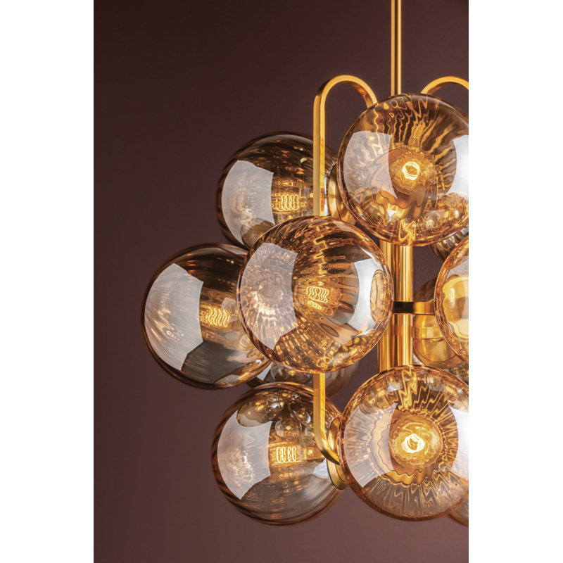Cronus Chandelier, 12, 34.25" H x 34" W x 34" D