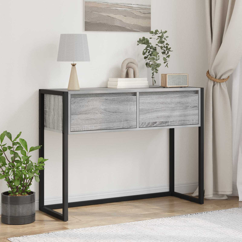 Metal Base, Grey Sonoma