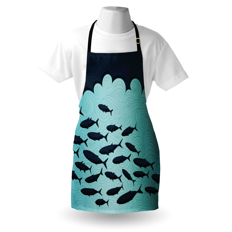 No Pattern Bib Apron