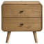 Table de chevet 2 tiroirs Jaione