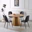 Table de chevet extensible Mid-Century pour 6 à 10 personnes