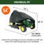 Housse pour tondeuse à gazon Homeya Outdoor-89078745-89078747