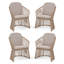 Fauteuil d'extérieur avec coussin-1389181766