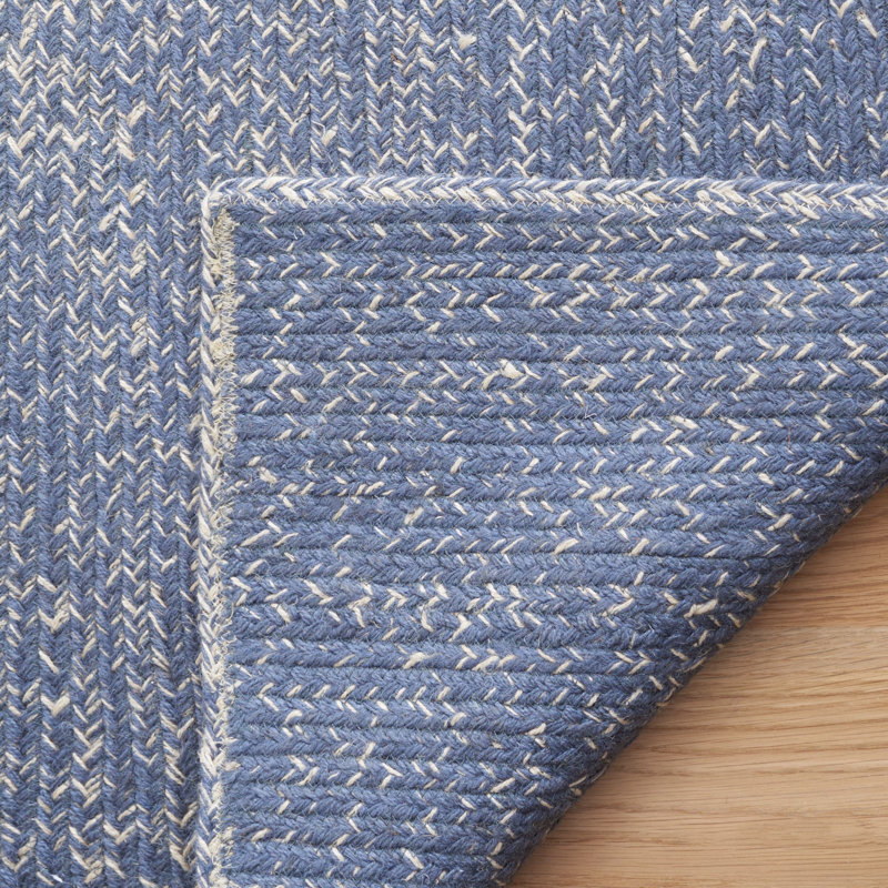 Dequay Natural Fiber Hand Loomed Jute Ombre Rug, Rectangle 5' x 8'