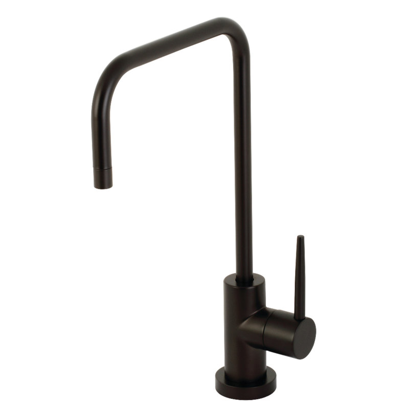 Kingston Brass New York Single-Handle 1-Hole Deck Mount Water Filtration Faucet, Oil Rubbed Bronze