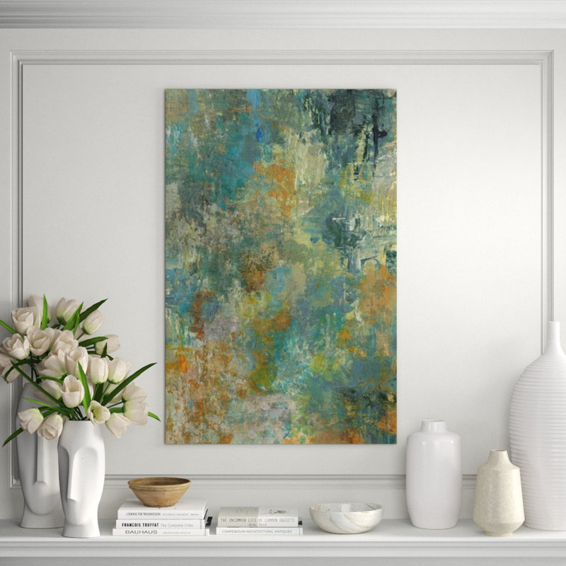 Paint Day Painting by Jordan Thurston, Knife Gel, 46" H x 30" W