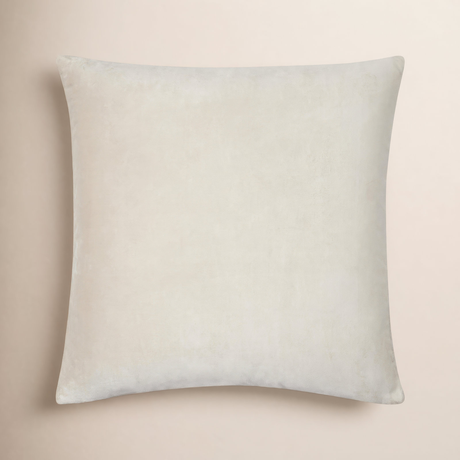 Beirne Throw Pillow, Pillow Cover Only - No Insert, 18" x 18", Light Beige