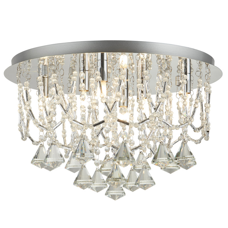Jarrett Crystal Flush Mount