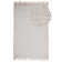 Chindi Uni Solid Colour Hand Crafted Hand Braided White Area Rug