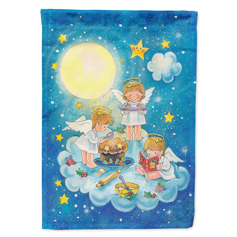 Double Sided Polyester Christmas Garden Flag, 28" H x 40" W