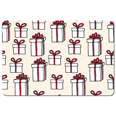 Flaherty Polyester, Wood/Bamboo No Pattern Rectangle Placemat