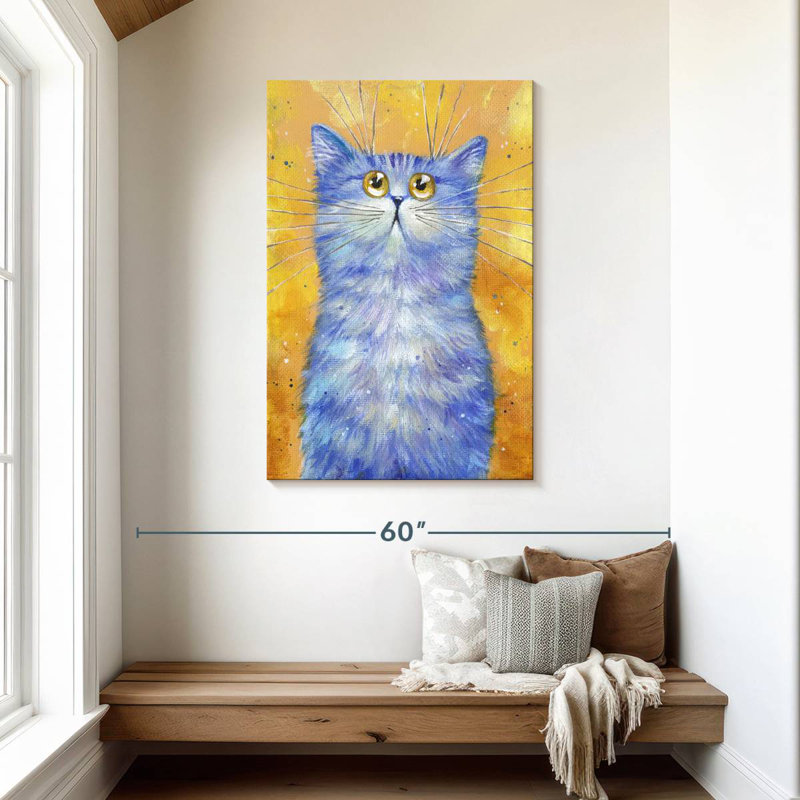 Brampt Sunny Cat, 45" H x 30" W