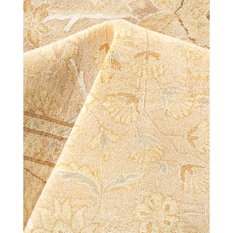 Classic One-of-a-Kind 9' 1" X 12' 1" Hand Knotted Area Rug