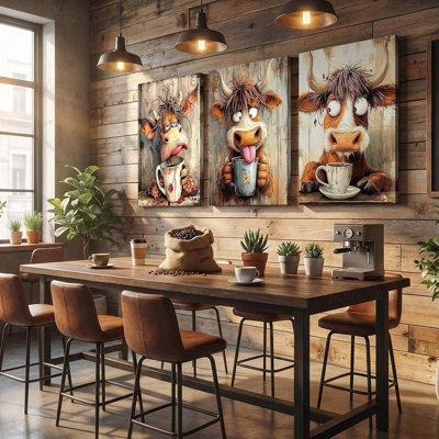 3 Piece Wrapped Canvas Print