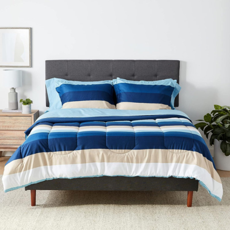 MICROFIBER QUEEN BED ENSEMBLE
