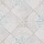 Carreau de porcelaine à motif pour mur et plancher 6 po x 6 po Barcelona