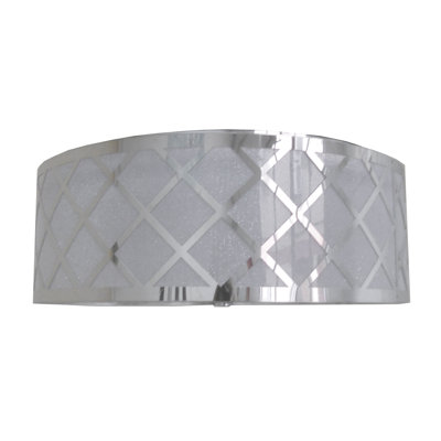 Plafonnier encastré 2 lumières Dana